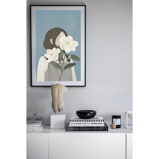 Tranh Canvas Cô Gái  - Treo tường chất lượng cao. Tặng kèm đinh 3 chân chuyên dụng Mã SLCG8923
