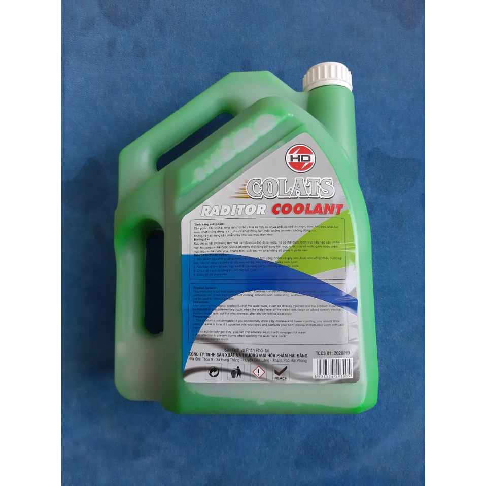 Nước làm mát động cơ ô tô COLATS RADITOR COOLANT 5KG chính hãng