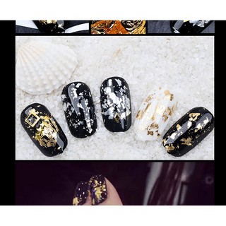 Giấy Nhũn Vàng Bạc Set 12 Ô