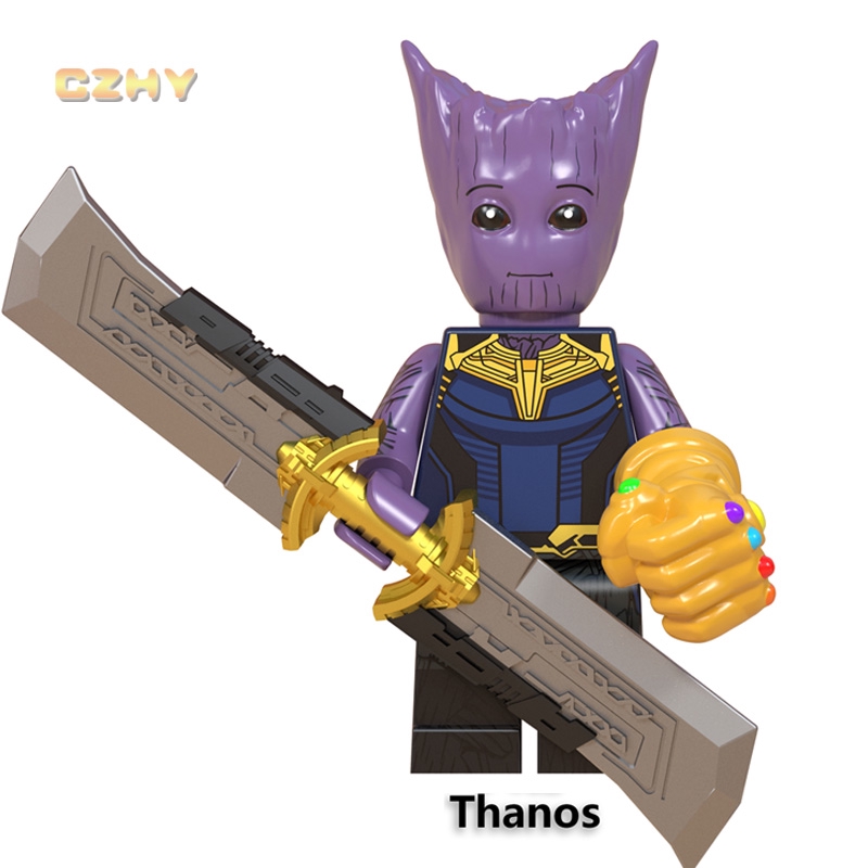 Mô Hình Đồ Chơi Lắp Ráp Siêu Anh Hùng Groot Mini WM6070