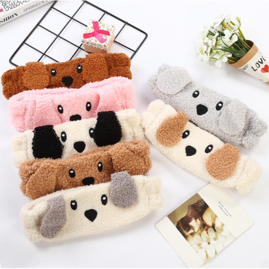 băng đô chó BĐ25 băng đô gấu tim cute băng đô dễ thương