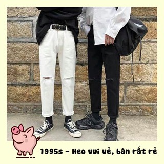Quần Jeans baggy rách gối | Shop 1995s