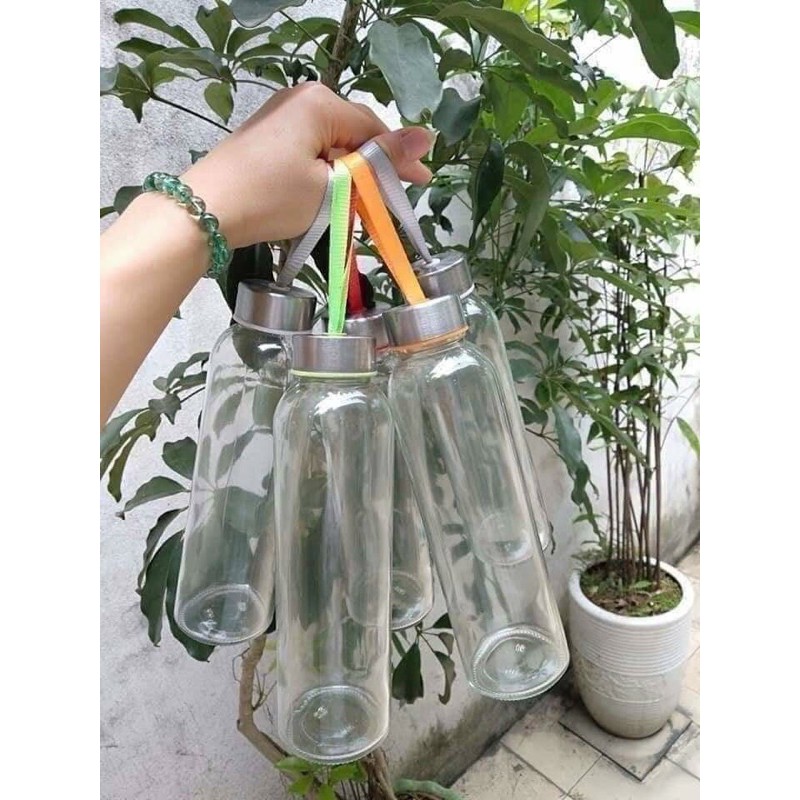 Bình thuỷ tinh 500ml lại về sll