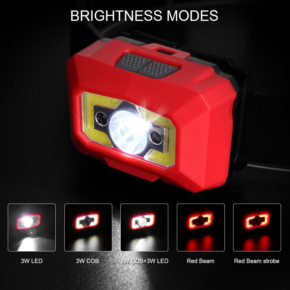 Đèn Đội Đầu SUYO 5 Tốc Độ Chạy Bộ / Cắm Trại Ngoài Trời Hai Trong Một