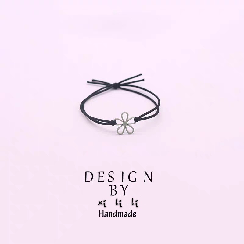 DÂY CỘT TÓC MINI HOA 5 CÁNH XINH XẮN NHỎ GỌN CHO NỮ