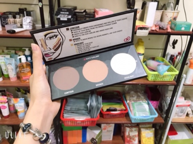 BẢNG TẠO KHỐI 3 Ô CITY COLOR CONTOUR EFFECTS PALETTE | BigBuy360 - bigbuy360.vn