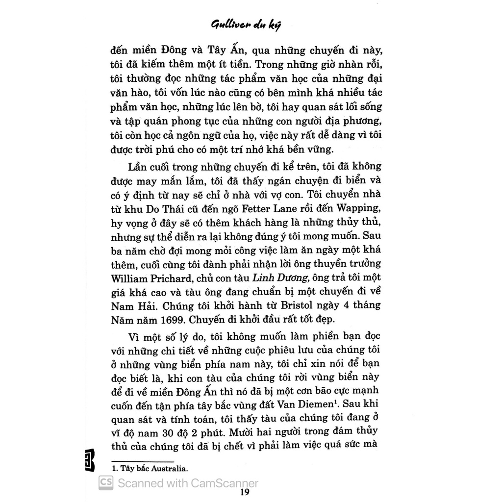 Sách - Gulliver du ký (Đinh Tị)