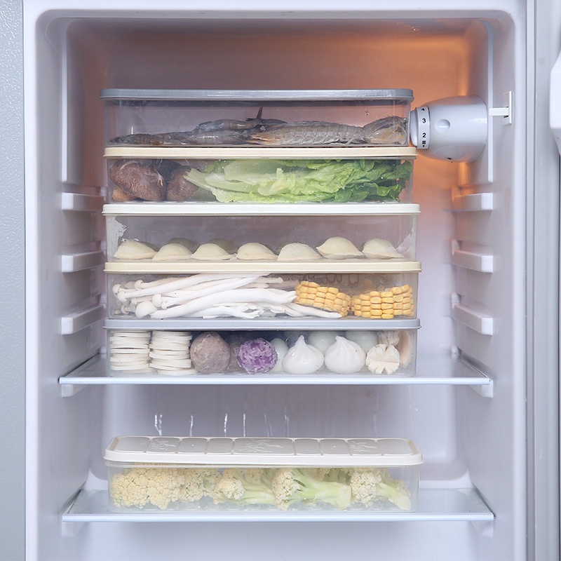 1 Hộp Nhựa Đựng Bánh Xếp 2 Kích Cỡ