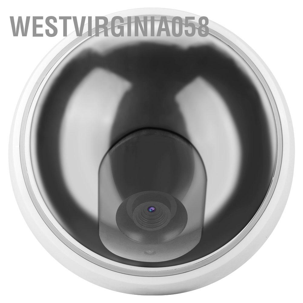 Hàng Hot Máy ảnh mô phỏng mái vòm Giả mạo Màn hình an ninh giả Cảnh báo Đèn LED nhấp nháy Hàng giao ngayWestvirginia058