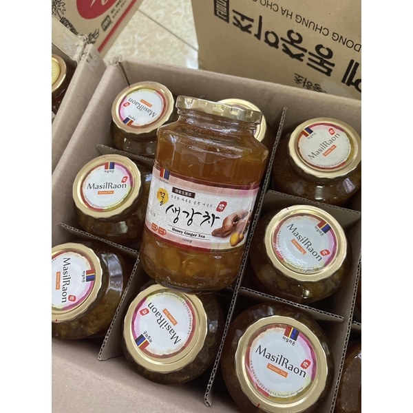 Gừng mật ong hàn quốc 1kg ấm cho sức khoẻ