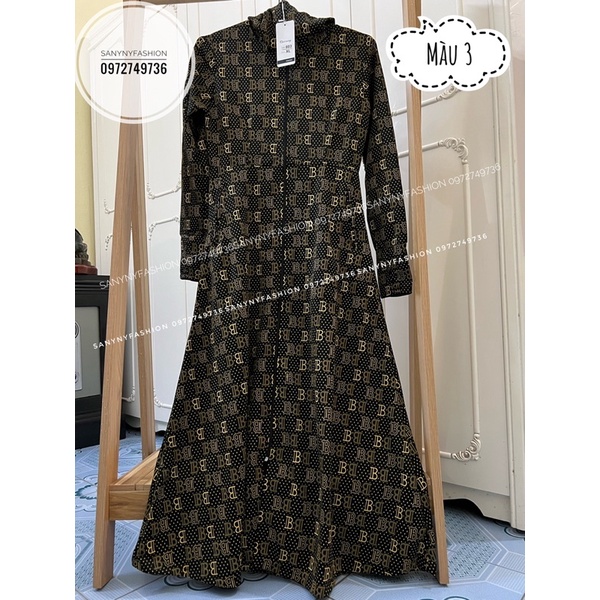 Áo Chống Nắng Nữ Toàn Thân Dáng Xòe Vải UMI Cao Cấp- Thiết Kế Váy Xoè Không Xẻ Tà - Kiểu Dáng Trẻ Trung - Mẫu Mới 2022