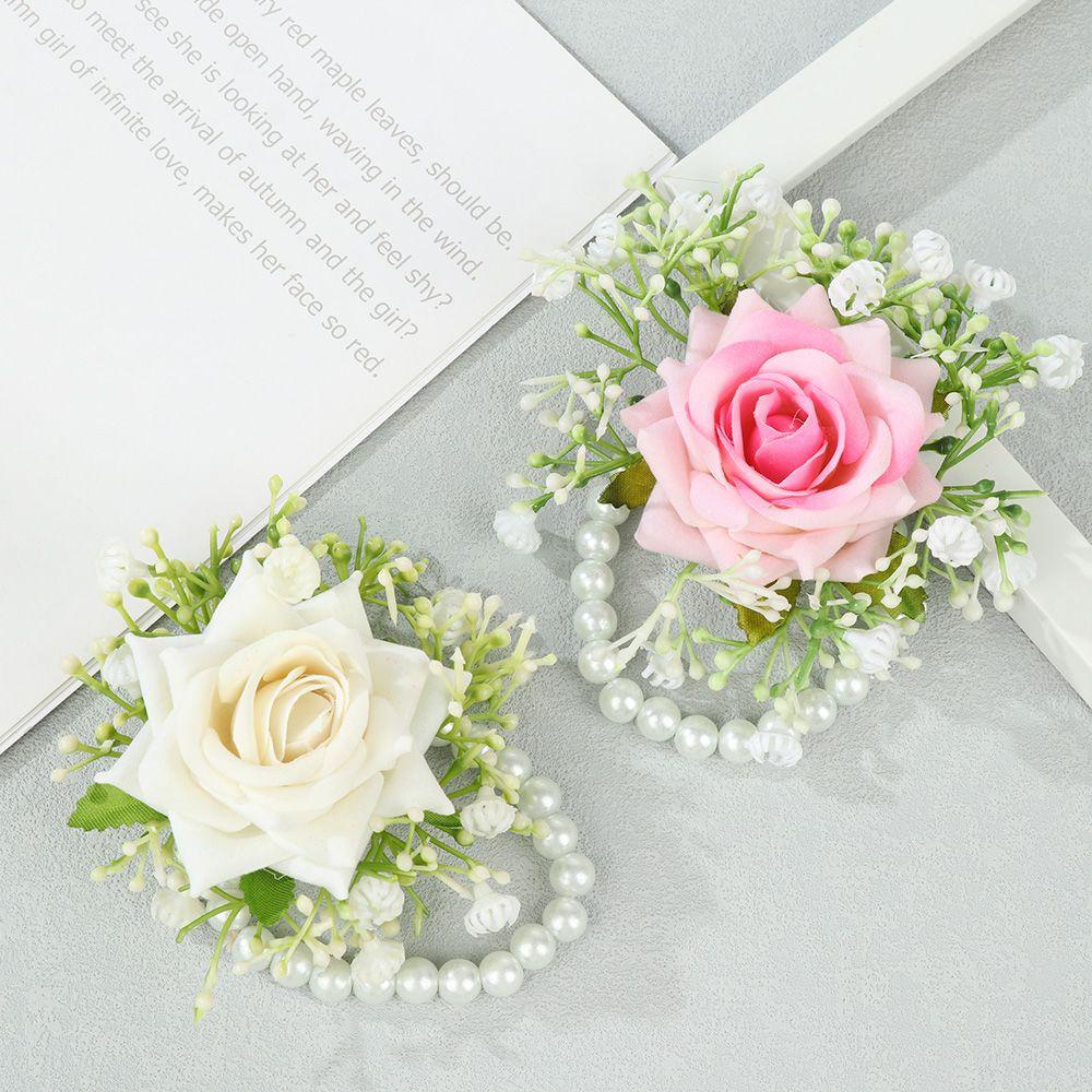 LAY Vòng Hoa Đeo Cổ Tay Cho Cô Dâu Ngày Cưới