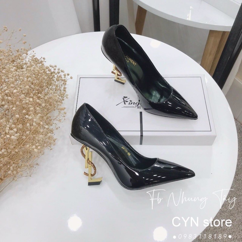 Gót ysl quai mảnh cao cấp fullbox