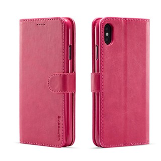 Bao da điện thoại nắp gập kiêm ví đựng thẻ màu trơn dành cho Huawei P30/P30 Lite/P30 Pro/Nova 4E