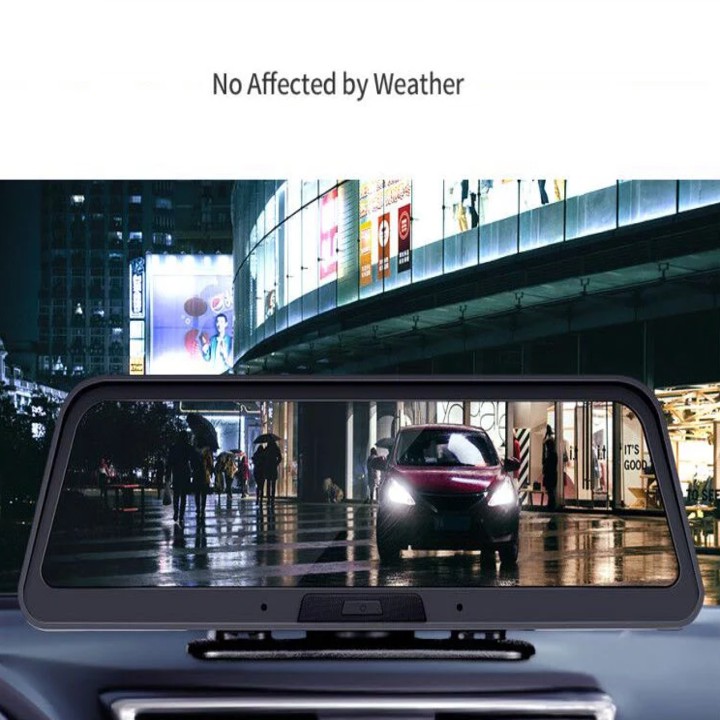 Camera hành trình đặt taplo ô tô Phisung Q98, màn hình LCD 10'' inch, Rom 32G, RAM 2GB, android 8.1, tích hợp camera sau | BigBuy360 - bigbuy360.vn