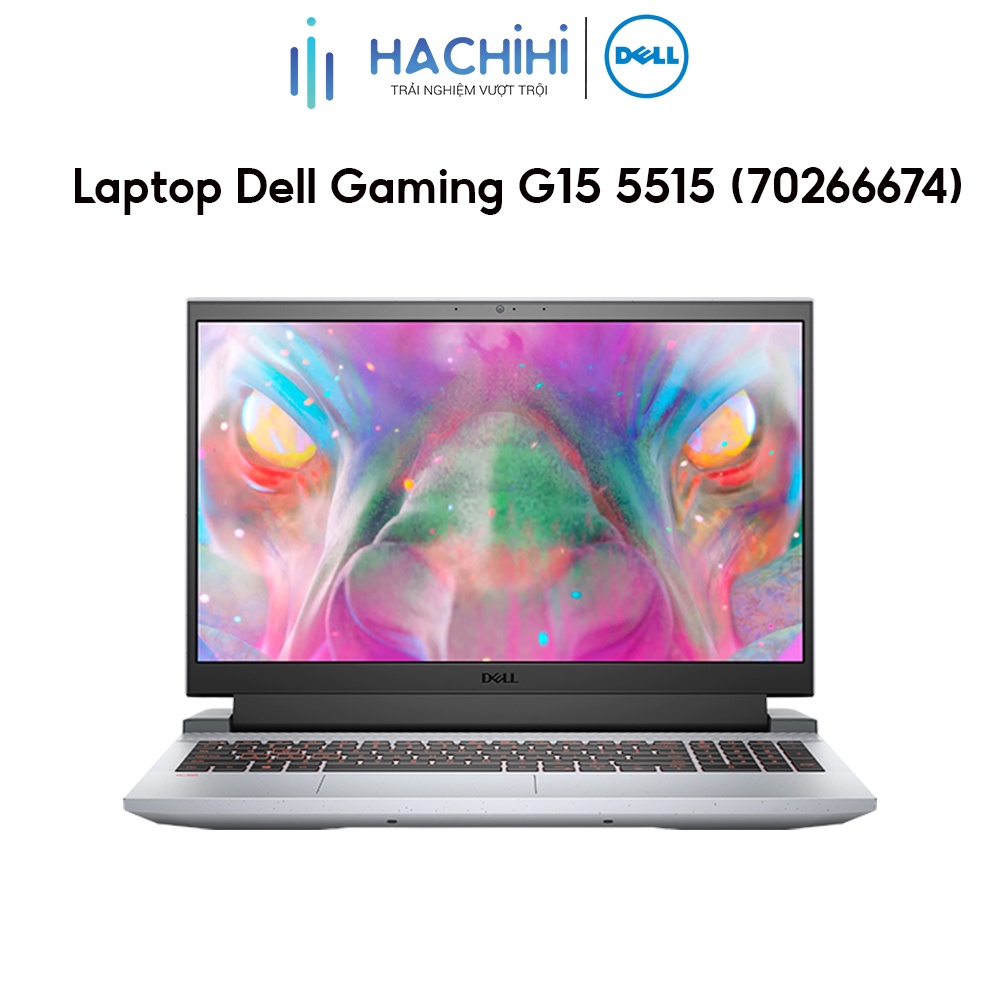[ELGAME20 giảm 10%] Laptop Dell Gaming G15 5515 70266674 R7-5800H | 8GB | 512GB | RTX 3050 4GB | 156' FHD| W11 | Office