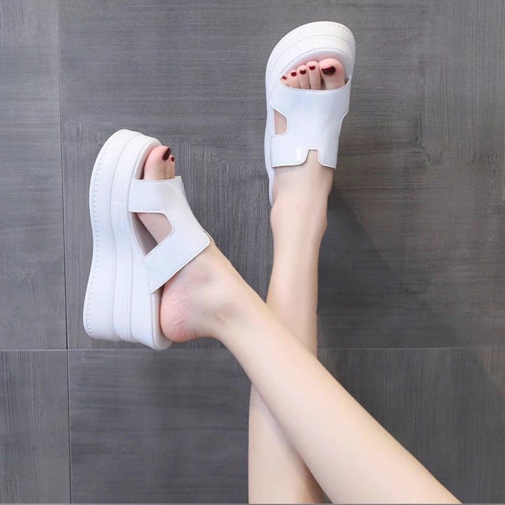 DÉP XUỒNG H DA BÓNG 9 PHÂN✨✨