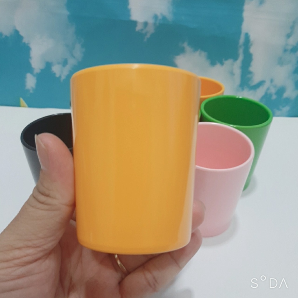 Set 10 cái Ly 05 nhựa Melamine đủ màu Cao Cấp-Sang Trọng.
