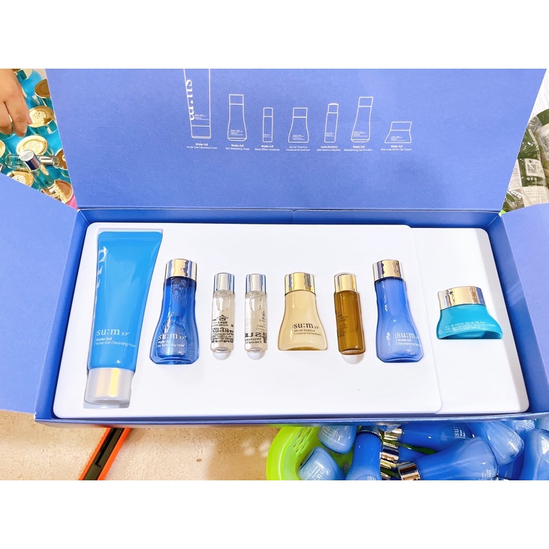 SET SUM MINI XANH 8 SẢN PHẨM - Su:m37 Water-full