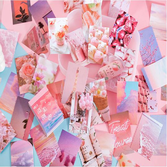 Sổ Nhãn Dán Sticker Mộng Mơ 50 Tờ Xinh Ngất Ngây ( Every thing will get better)