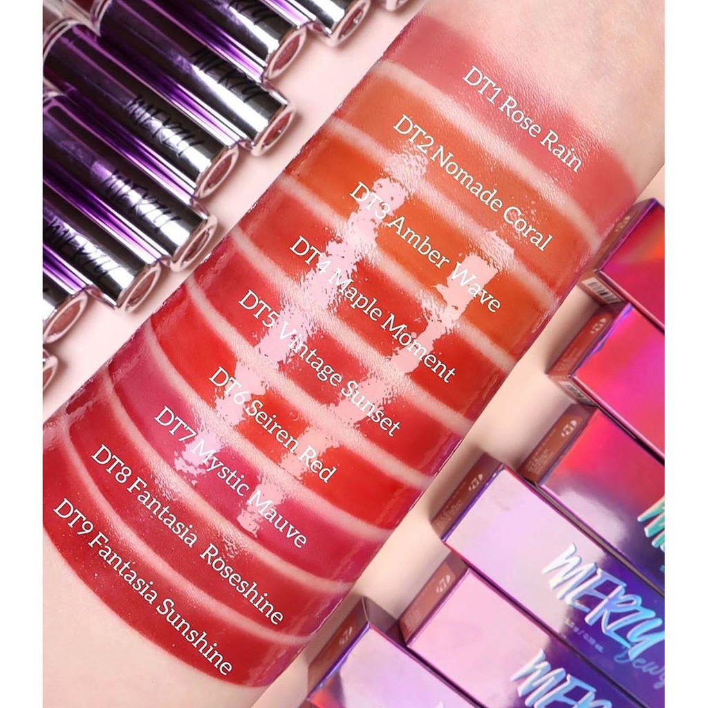 Son Tint Bóng Cho Merzy Aurora Dewy Tint 5.5g | BigBuy360 - bigbuy360.vn