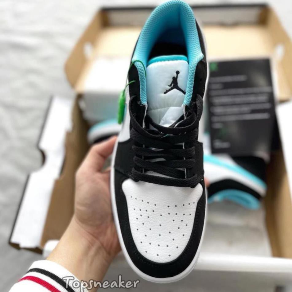 Giày Sneaker Jordan 1 Xanh Ngọc Full Box Cao cấp 1:1 [Fullbox] | WebRaoVat - webraovat.net.vn