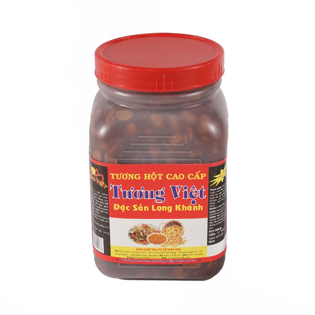 Tương Hột Lố 1kg-nguyên liệu organic - Tương Việt Hoa Sen