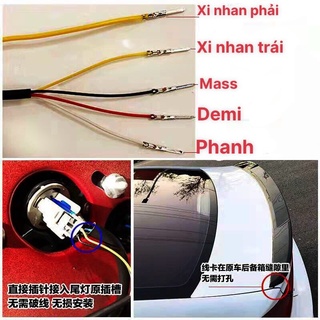 Đuôi gió led lắp zin Hyundai Elantra, Accent