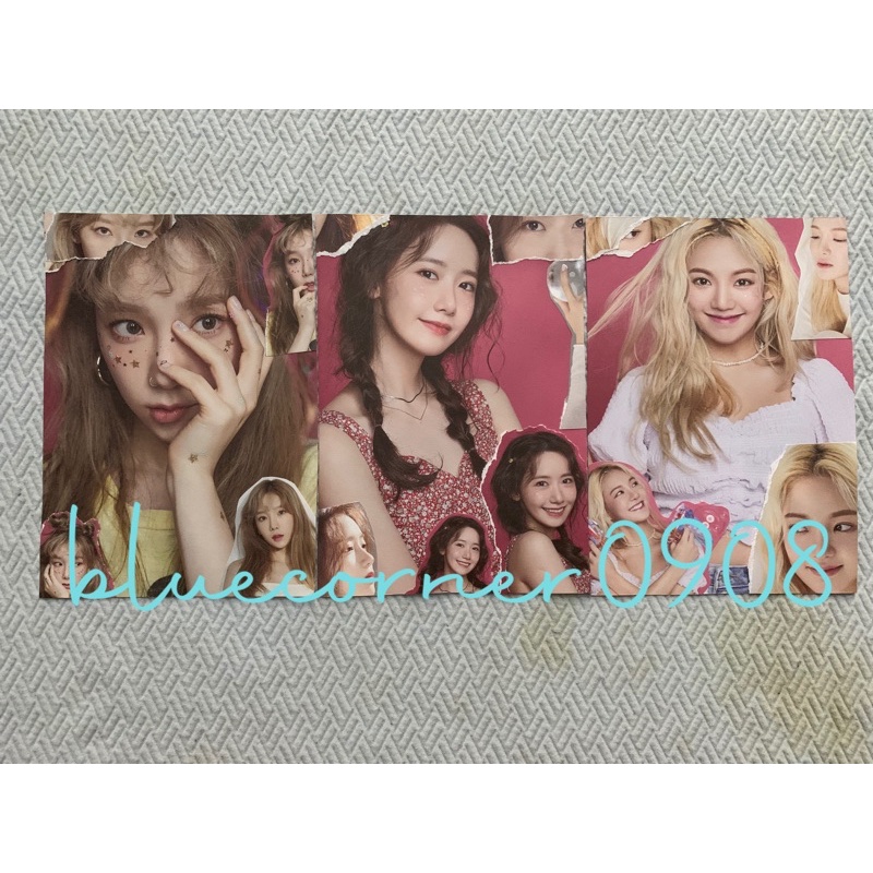 ảnh snsd tấm ngăn sổ đựng card size A5