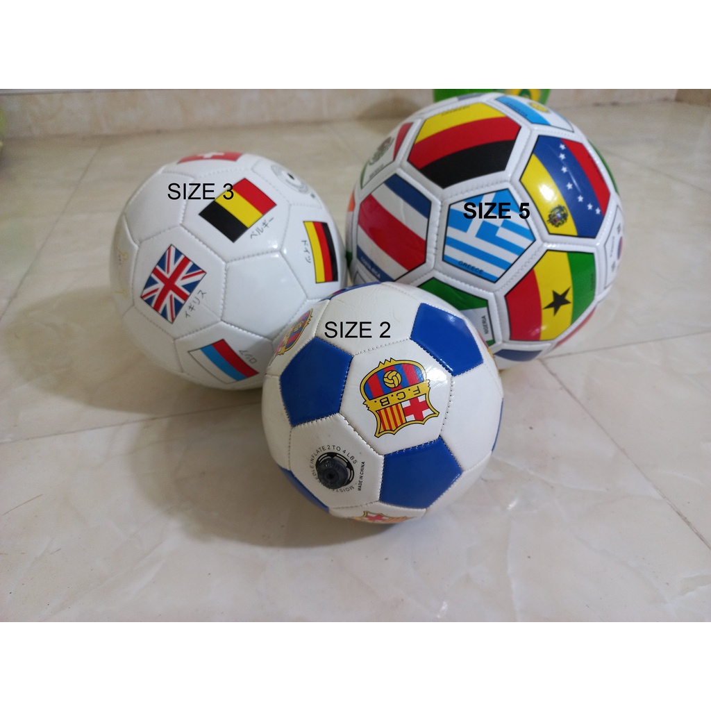 Bóng đá trẻ em SIZE 2 tặng kim bơm