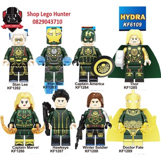 Xếp Hình Marvel DC minifigures nhân vật siêu anh hùng phiên bản phản diện Hydra KF 6109