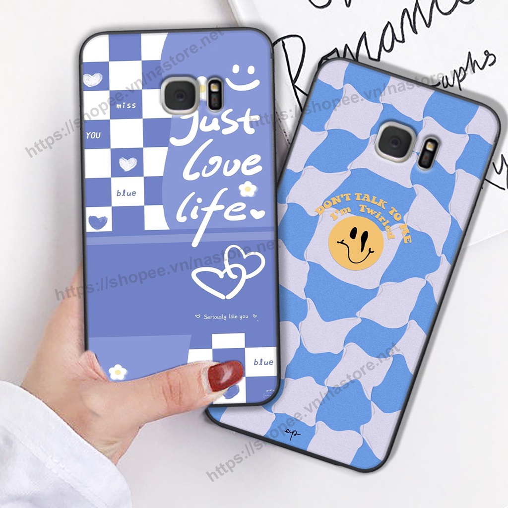 Ốp lưng Samsung S6 / S6 EDGE / S7 / S7 EDGE trái tim mặt cười, gấu cute thể thao cá tính