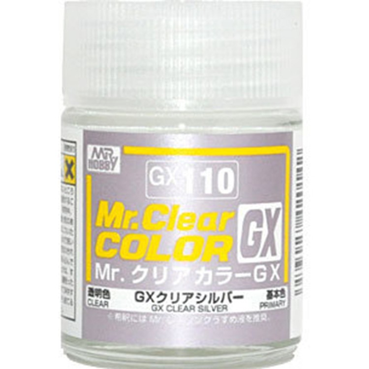 Sơn Mr Hobby GX110 Clear Silver