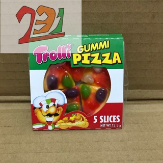 Khay Kẹo Dẻo 5 Miếng Trolli Pizza 15,5g