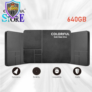 Ổ cứng SSD 640GB Colorful 2.5 inch SATA NWH Phân phối - bảo hành 3 năm