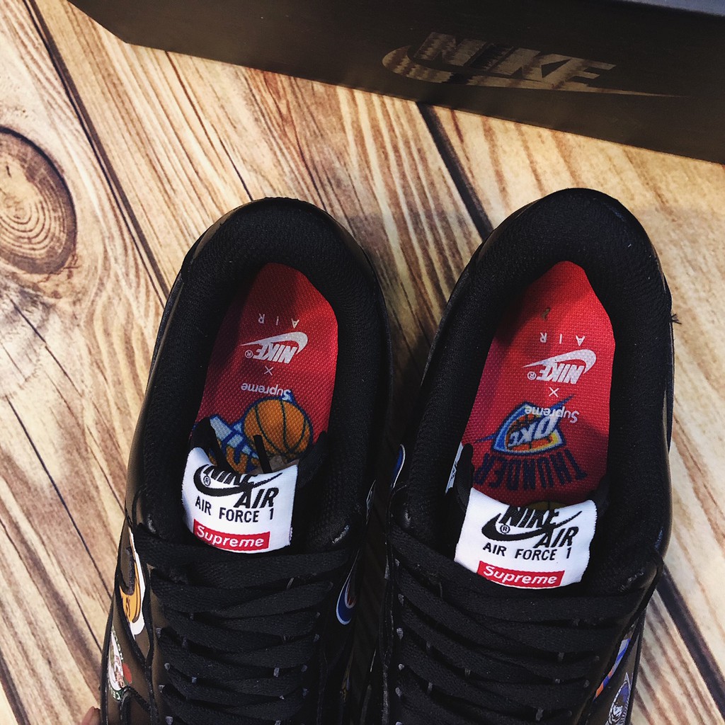 Giày Air Force 1 da PU nam nữ cao cấp nhẹ êm bền thời trang