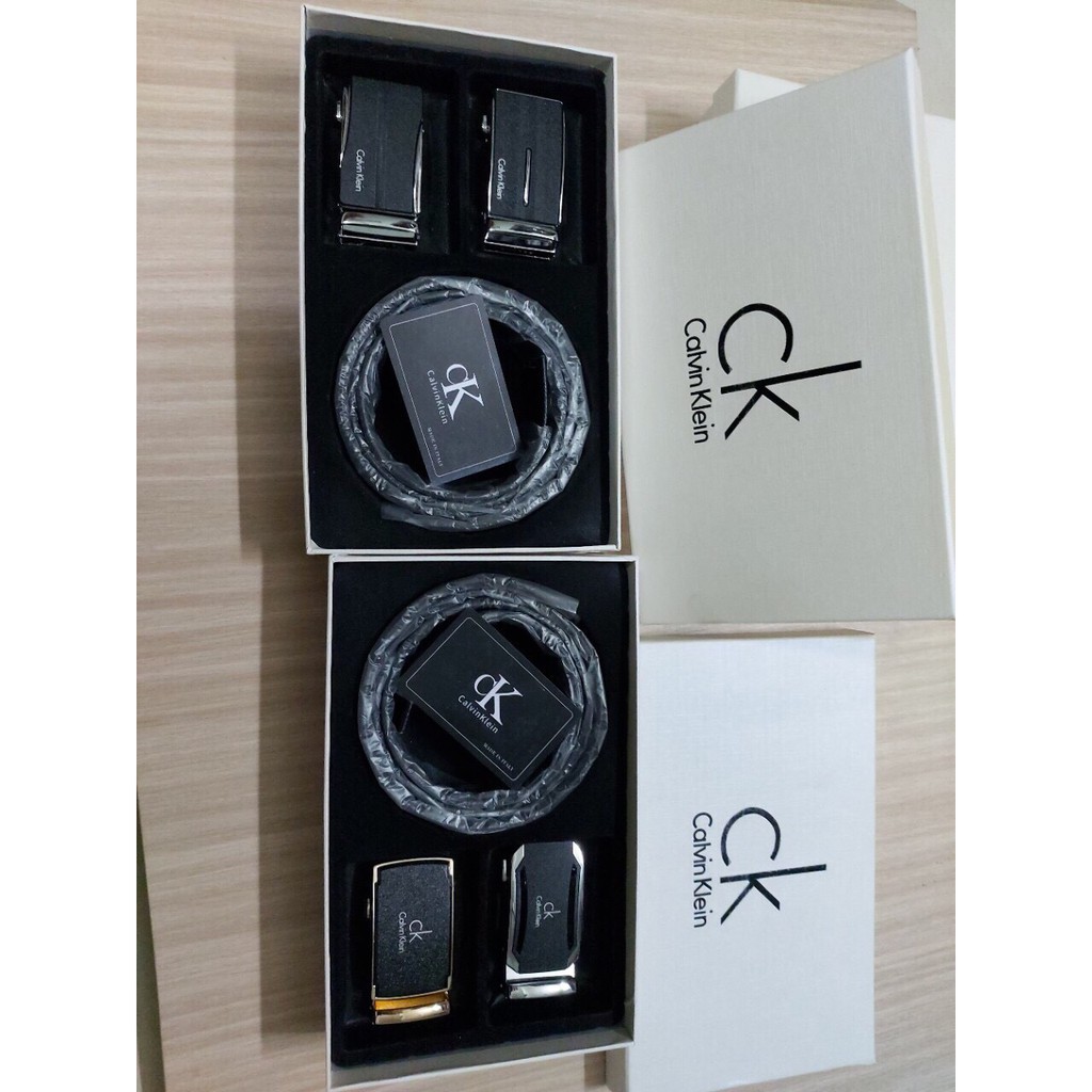 Set Dây Lưng 2 Mặt Thay Đổi Quà Cho Nam fullbox