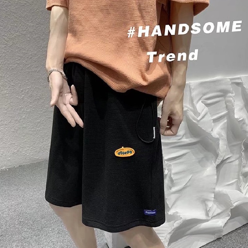Quần Short Thể Thao Ống Rộng Lưng Thun Thoải Mái Thời Trang Phong Cách Hàn Quốc Cho Nam Size M-3XL