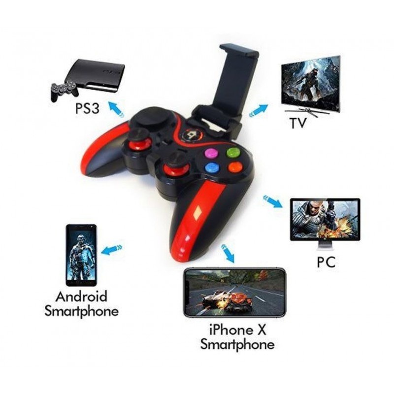 Tay cầm chơi game ko dây V13 Bluetooth Wireless Gaming dành cho PC/Android/Smart TV/IP/IOS
