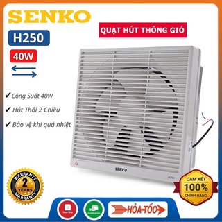 Quạt thông gió senko H250/ Quạt hút gió senko H250/ Quạt gió senko- chính hãng Bh 12 tháng
