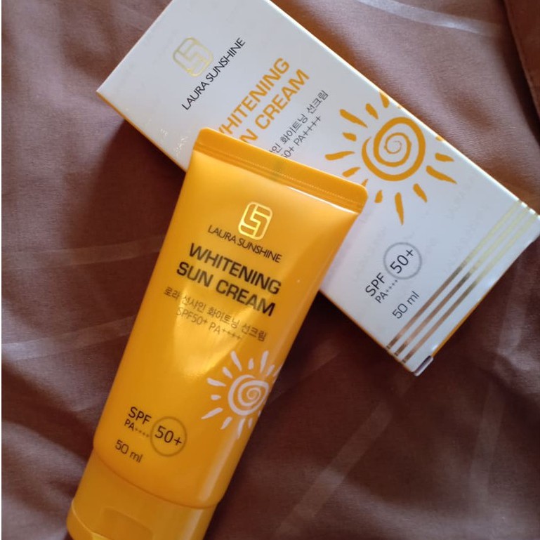 KEM CHỐNG NẮNG TRẮNG DA - LAURA SUNSHINE WHITENING SUN CREAM SPF50+ PA++++