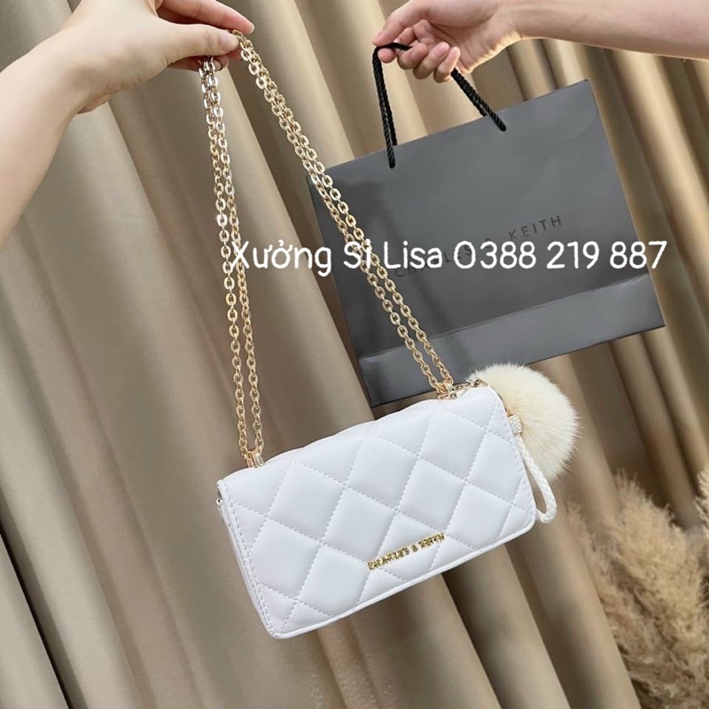 Túi Đeo Chéo Đeo Vai Trần Ô To Logo Chữ Nổi - MS129