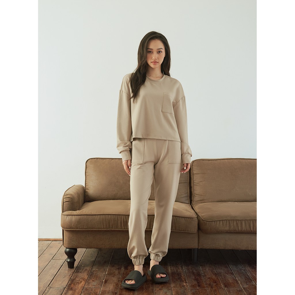 Bộ đồ ngủ nữ chất liệu nỉ da cá cao cấp Charis | BigBuy360 - bigbuy360.vn