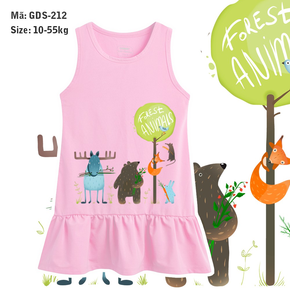 Đầm bé gái GUMMY 10-55kg j