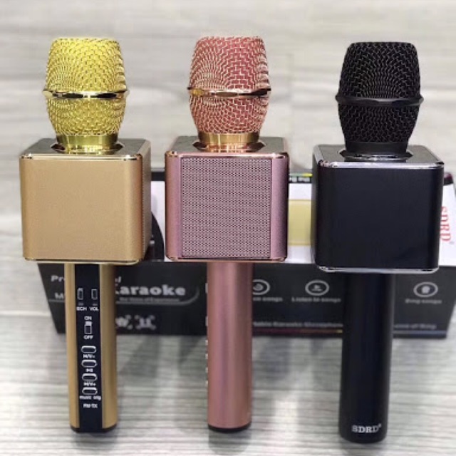 Mic karaoke Bluetooth SD19 bản nâng cấp SD18 - micro SD19 dòng đa năng