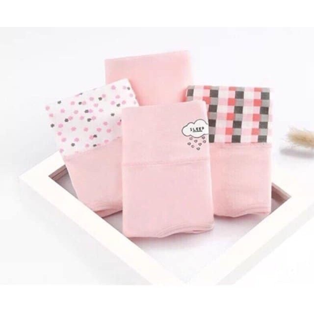 SÉT QUẦN LÓT HỘP 4 CHIẾC QUẦN GIẤU BỤNG KUTE VẢI THUN MÁT | BigBuy360 - bigbuy360.vn