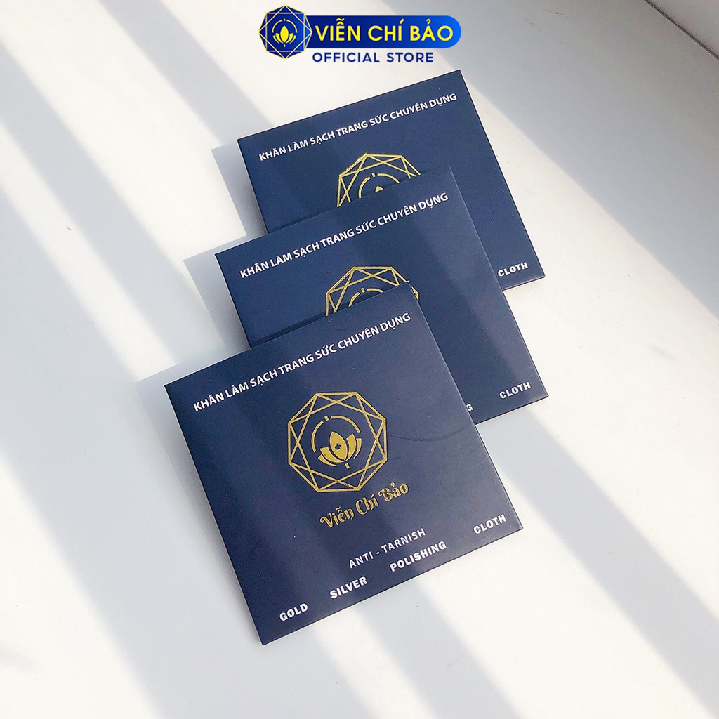 Khăn làm sáng trang sức bạc thương hiệu Viễn Chí Bảo H002