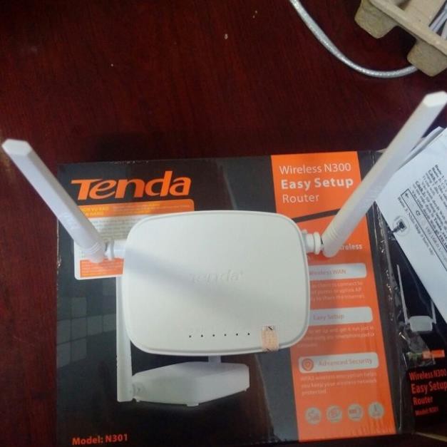 Phát Wifi Tenda N301 300Mbp 2 Anten