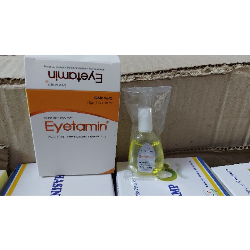 《date 2024》Nhỏ dưỡng mắt Eyetamin CT BidiPhar lọ 10ml