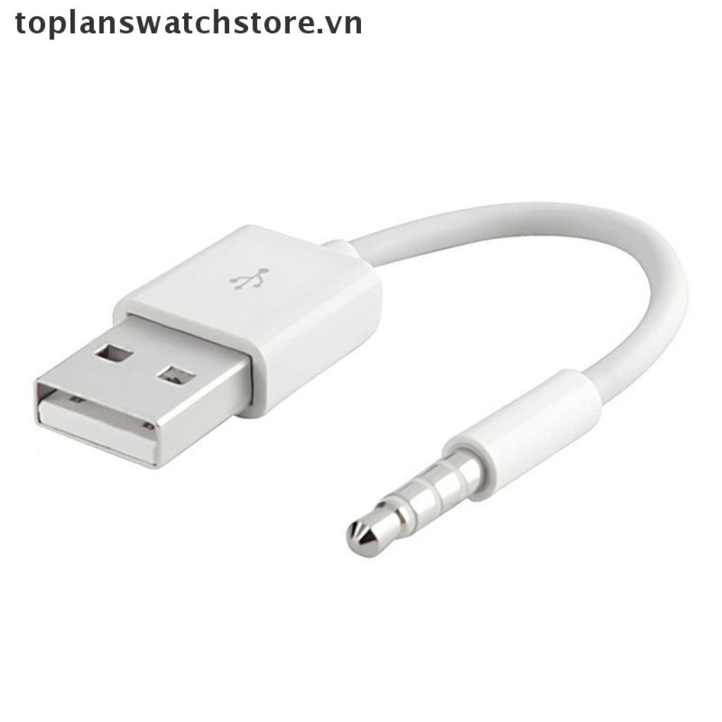 Cáp sạc / truyền dữ liệu USB thích hợp cho iPod Shuffle 6th 5th 3rd 4th Gen